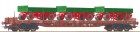 76768 Roco Flat car loaded with trailers